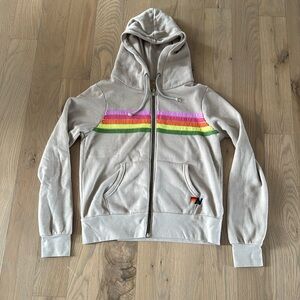 Aviator nation 5 stripe hoodie